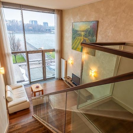 Luxury With Danube River View Братислава Экстерьер фото