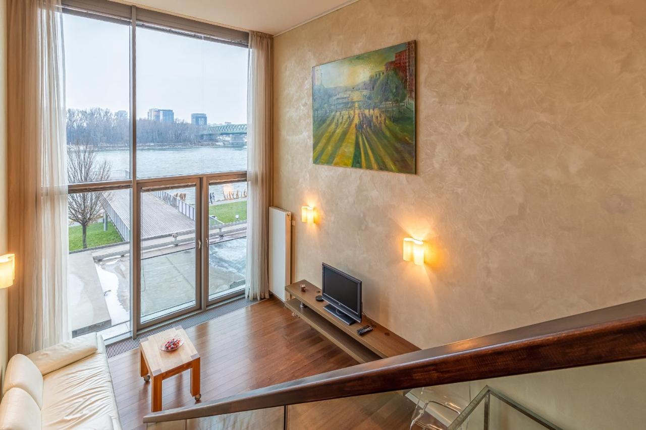 Luxury With Danube River View Братислава Экстерьер фото